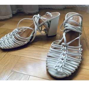 Sezane- Sofia Sandals Ecru